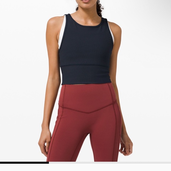 Lululemon Power Pivot Ribbed Tank - Picture 3 of 4